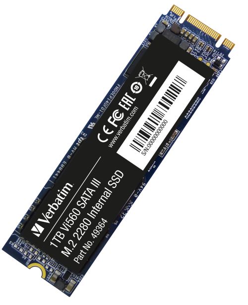 Verbatim M.2 SSD Vi560 Sata III 1TB Verbatim M.2 SSD Vi560 Sata III 1TB